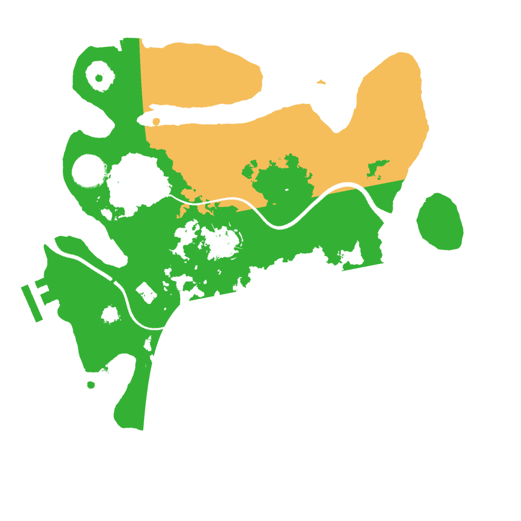 Biome Rust Map: Procedural Map, Size: 2750, Seed: 1323215263