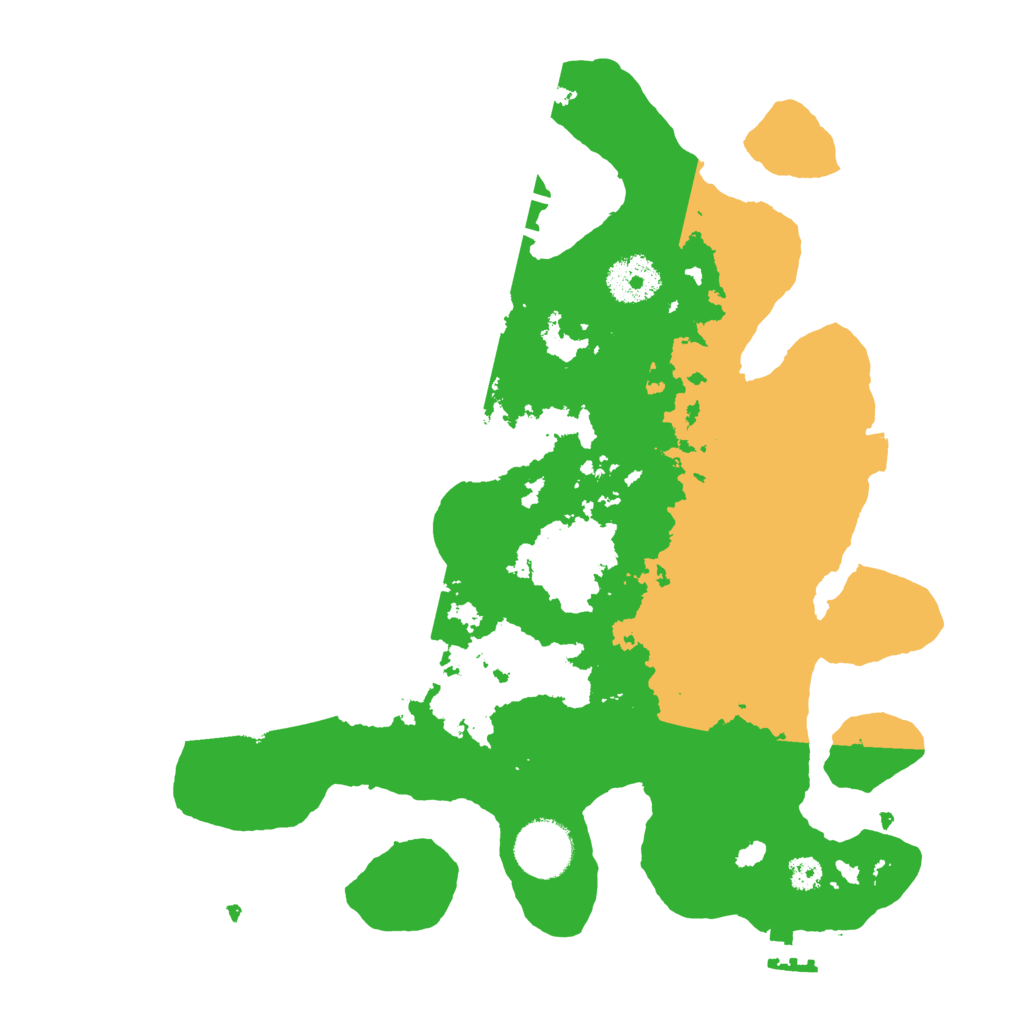 Biome Rust Map: Procedural Map, Size: 3100, Seed: 798699043