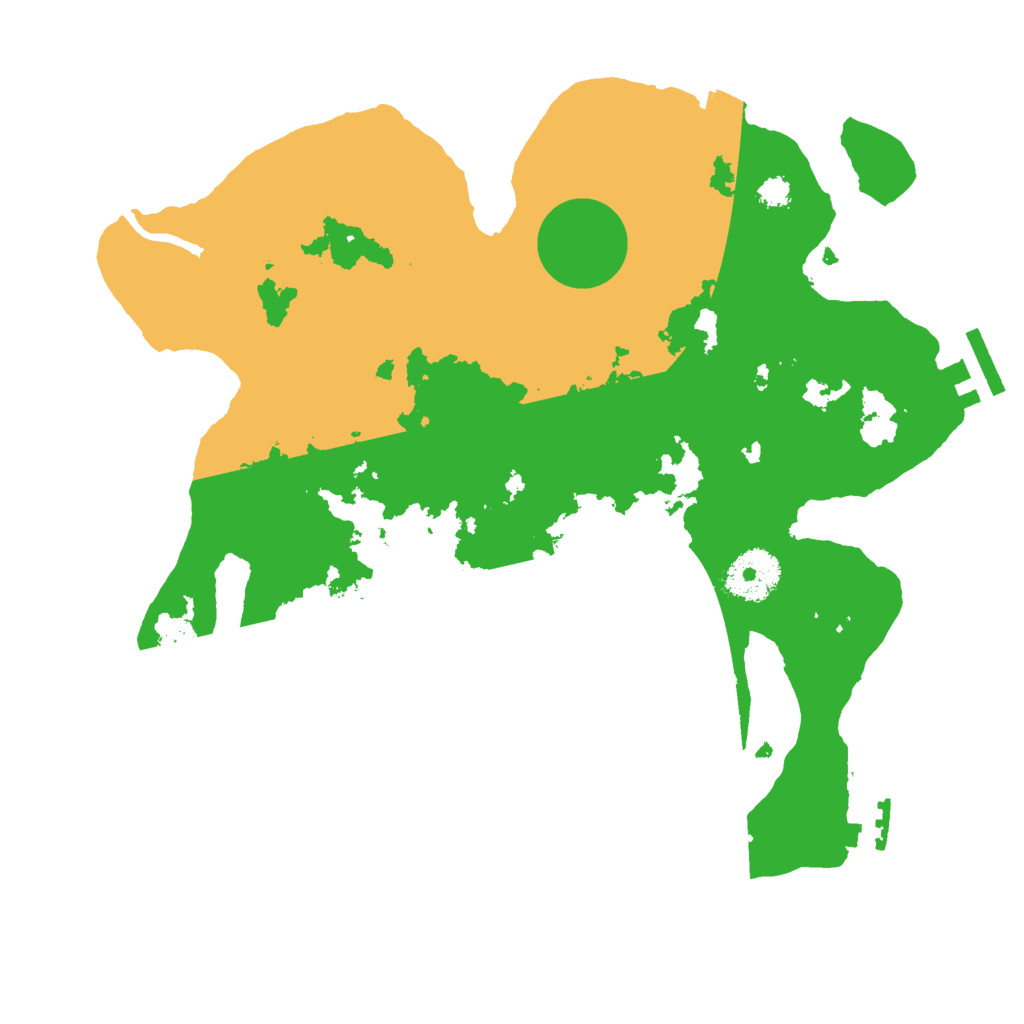 Biome Rust Map: Procedural Map, Size: 3000, Seed: 1917066253