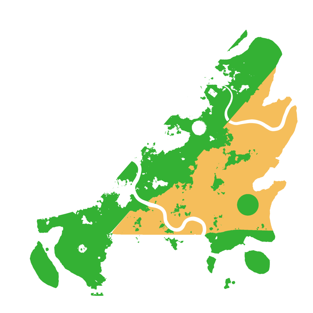 Biome Rust Map: Procedural Map, Size: 3850, Seed: 1443426048