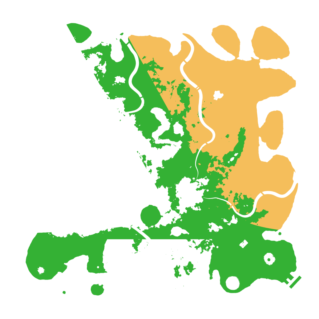 Biome Rust Map: Procedural Map, Size: 4250, Seed: 1756935590