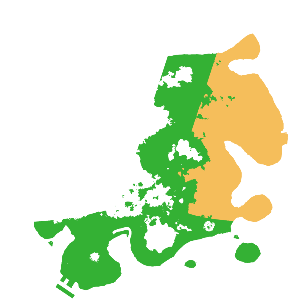 Biome Rust Map: Procedural Map, Size: 3000, Seed: 468114447