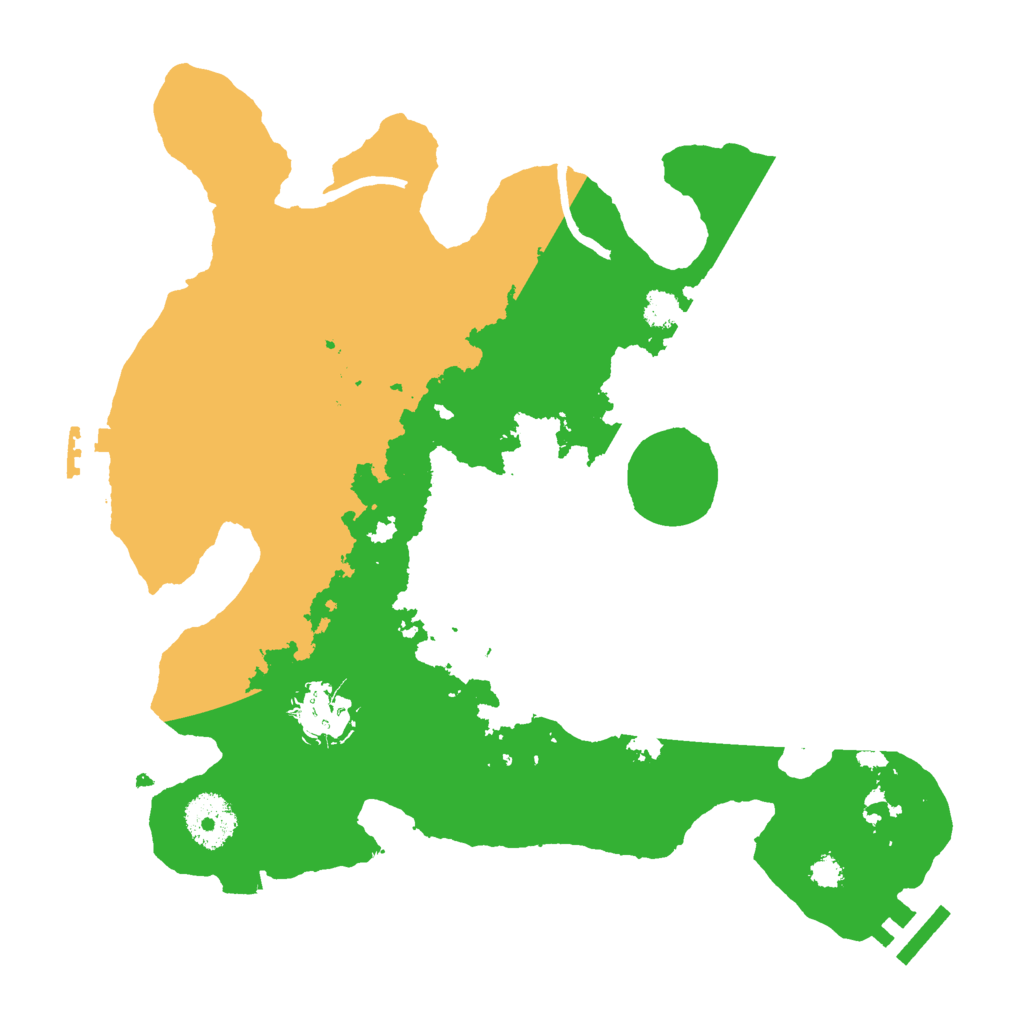 Biome Rust Map: Procedural Map, Size: 3000, Seed: 1370179450