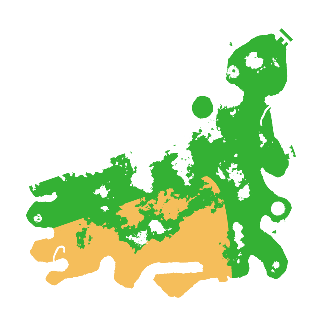 Biome Rust Map: Procedural Map, Size: 4000, Seed: 42562352