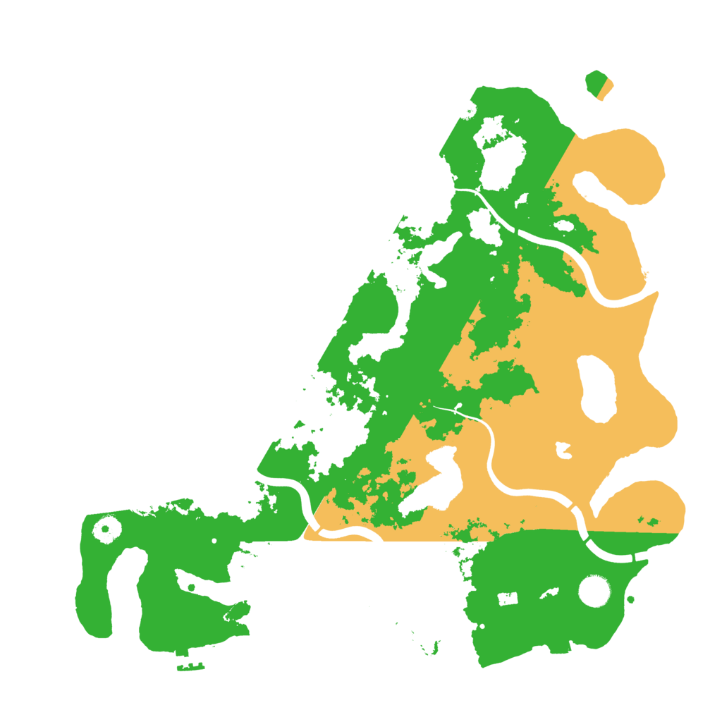 Biome Rust Map: Procedural Map, Size: 4000, Seed: 89593532