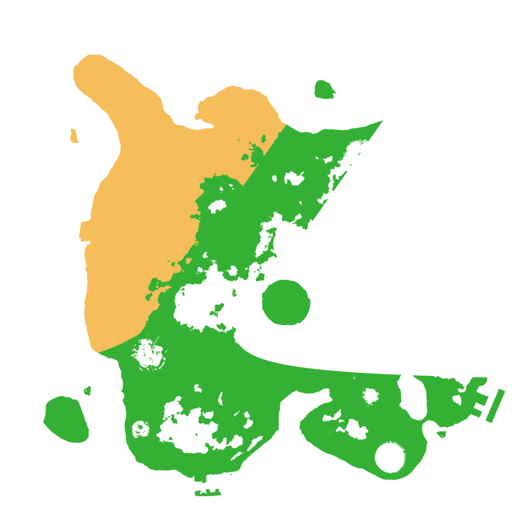 Biome Rust Map: Procedural Map, Size: 3000, Seed: 86894