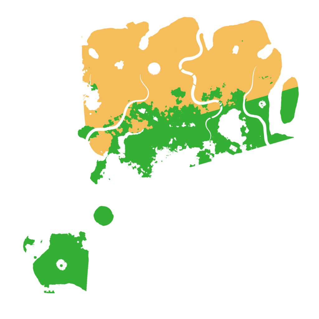 Biome Rust Map: Procedural Map, Size: 4600, Seed: 1338