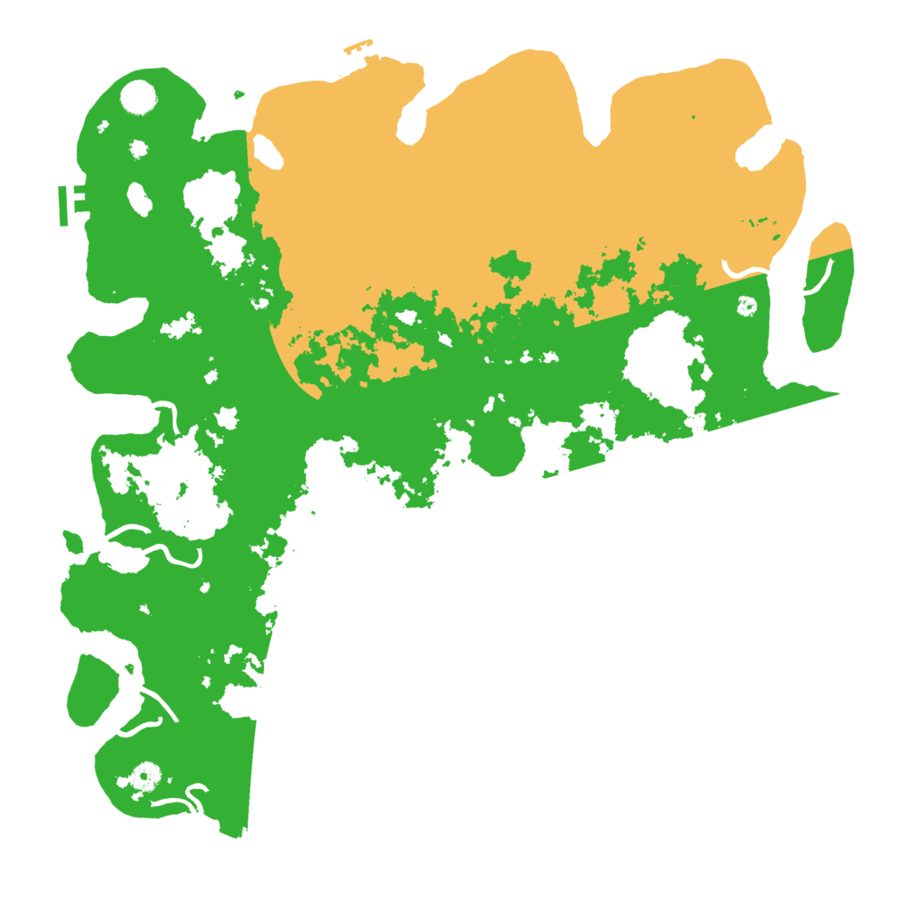 Biome Rust Map: Procedural Map, Size: 4600, Seed: 1338