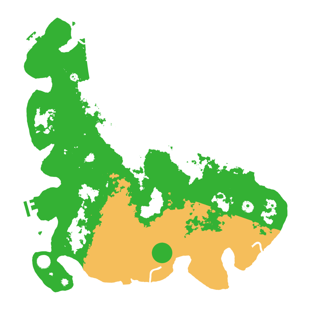 Biome Rust Map: Procedural Map, Size: 4000, Seed: 645436432