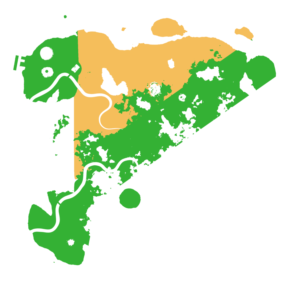Biome Rust Map: Procedural Map, Size: 4000, Seed: 2055249135