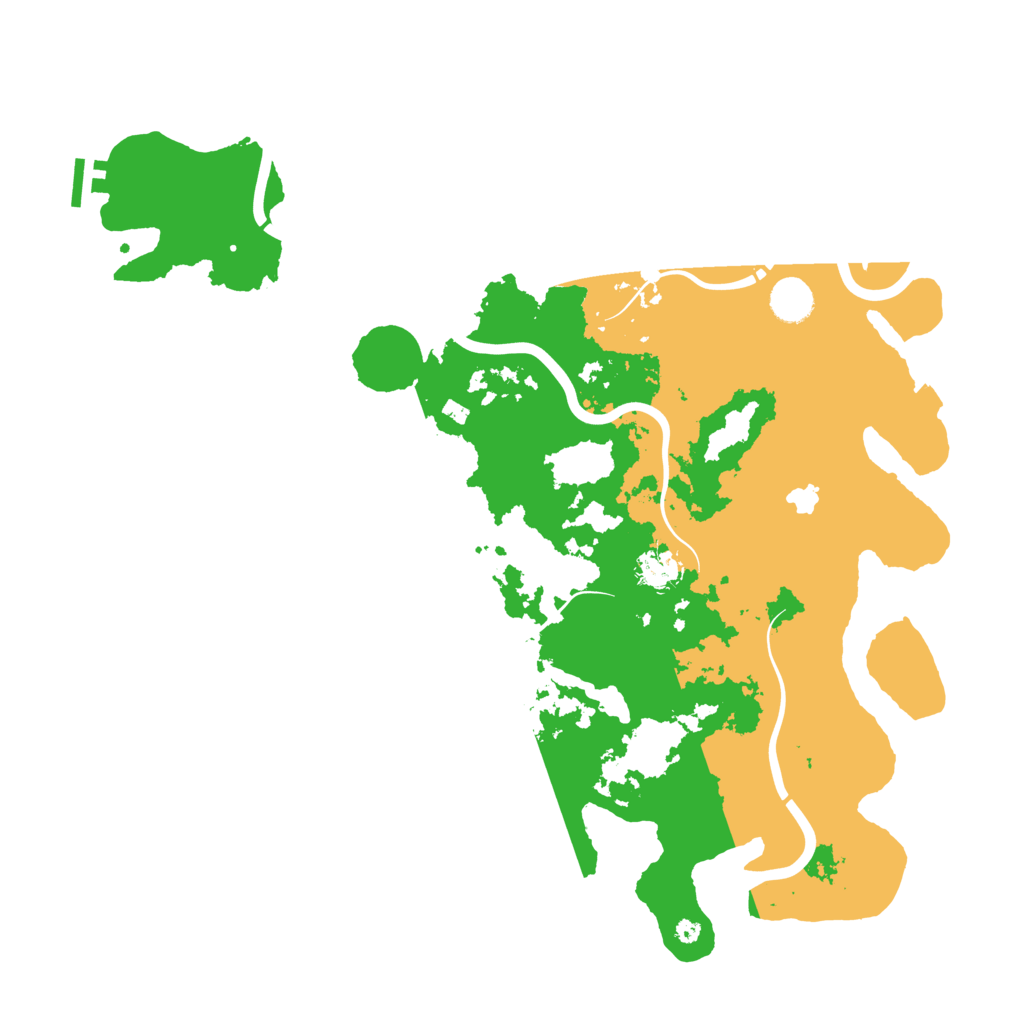 Biome Rust Map: Procedural Map, Size: 4250, Seed: 4687595