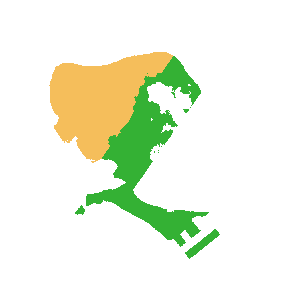 Biome Rust Map: Procedural Map, Size: 1500, Seed: 1010222155