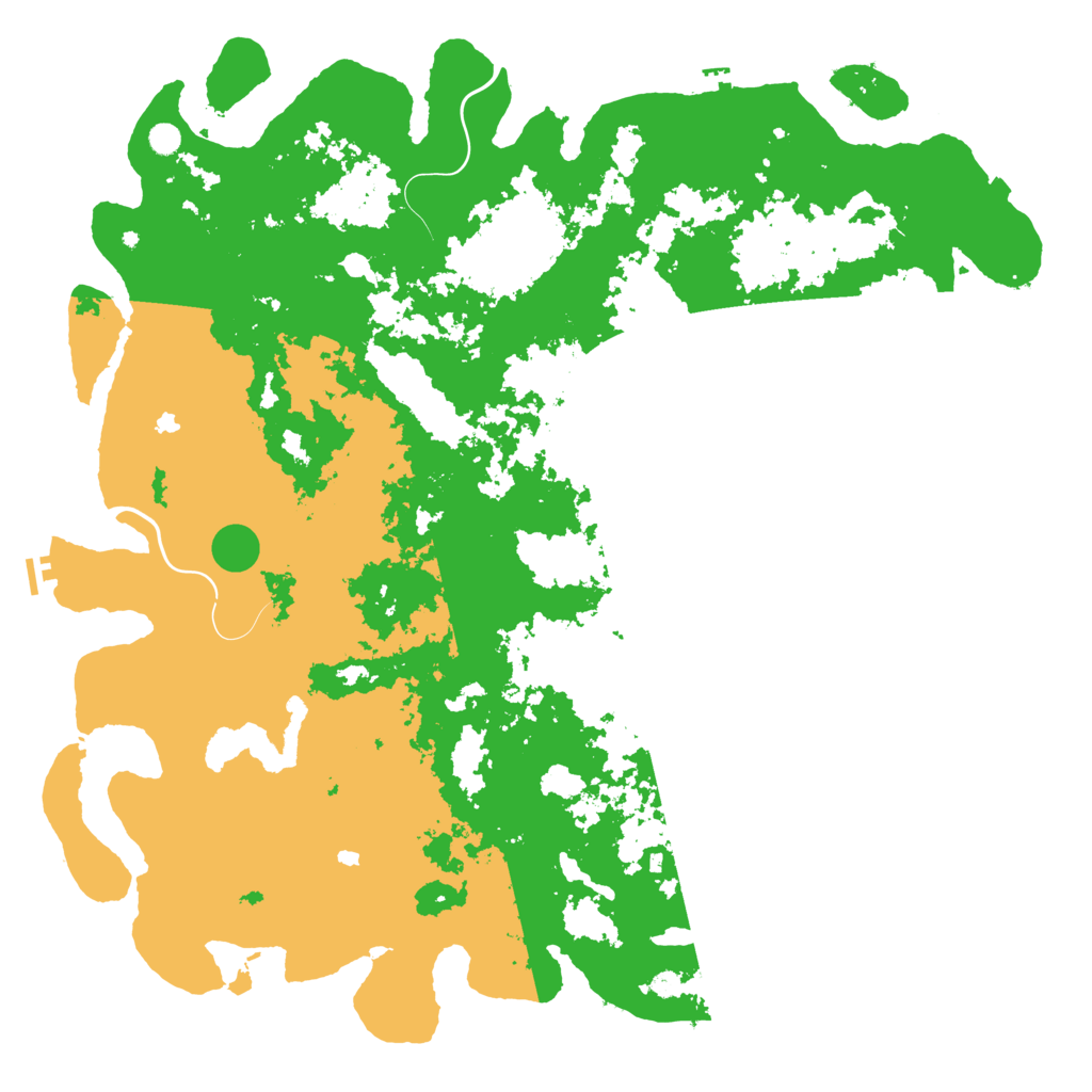 Biome Rust Map: Procedural Map, Size: 6000, Seed: 563160369