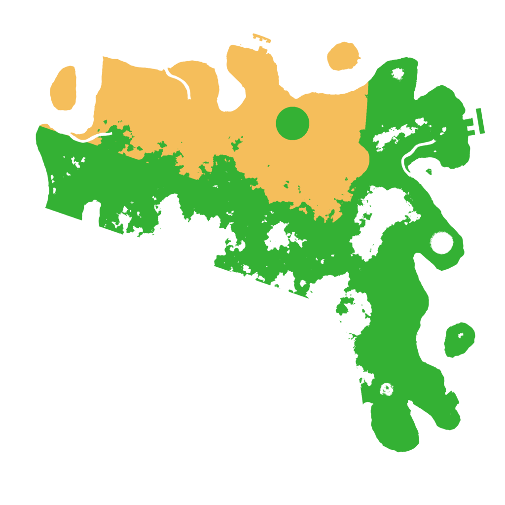 Biome Rust Map: Procedural Map, Size: 4000, Seed: 11471