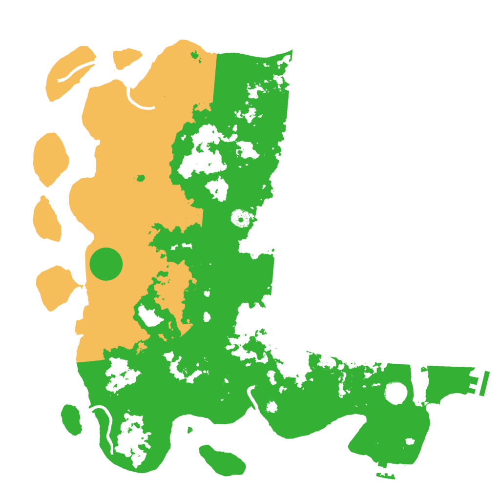 Biome Rust Map: Procedural Map, Size: 4000, Seed: 1788304158