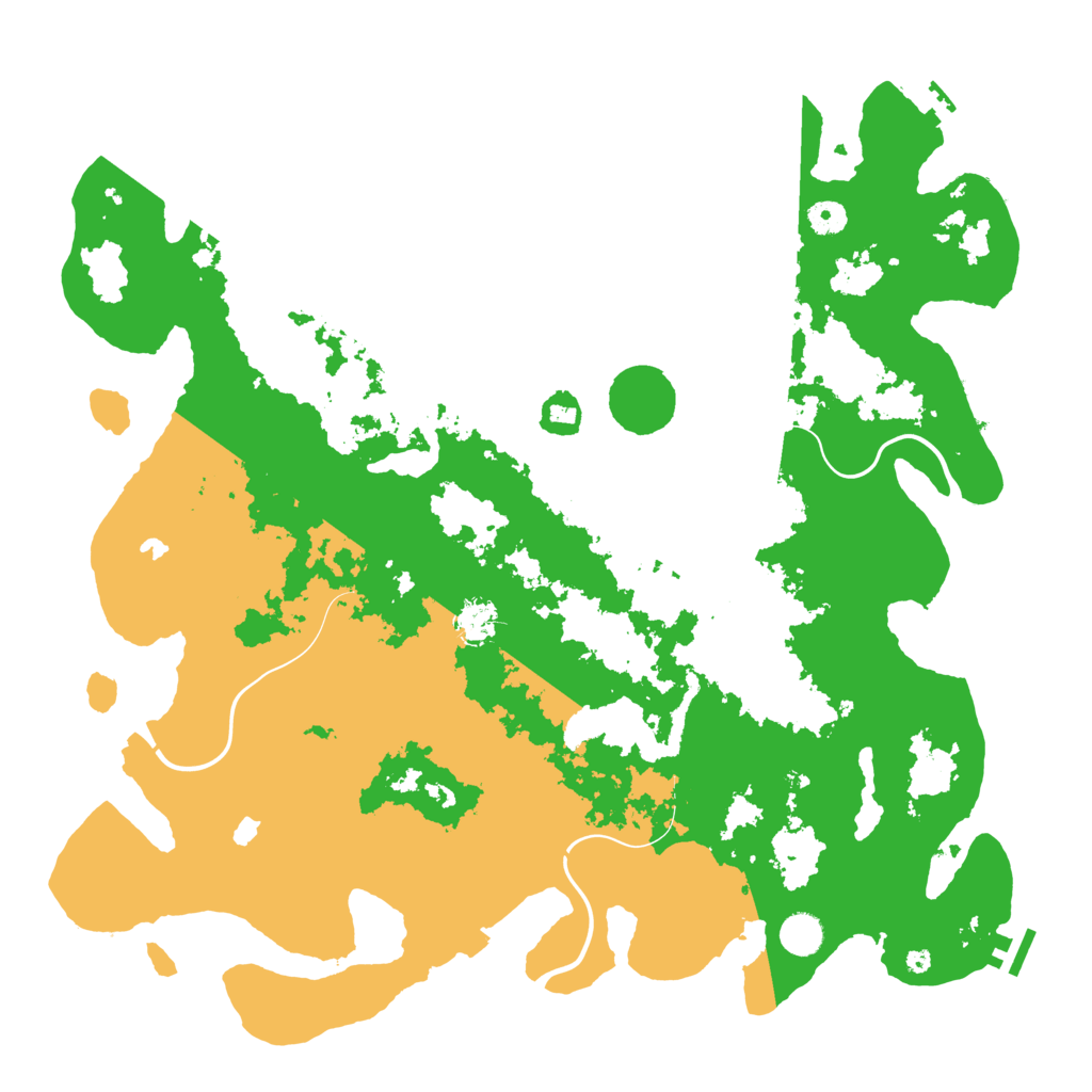 Biome Rust Map: Procedural Map, Size: 4500, Seed: 62950354