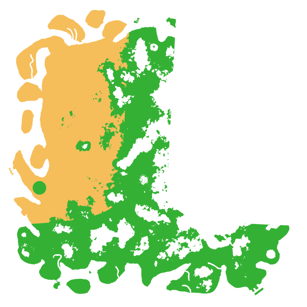 Biome Rust Map: Procedural Map, Size: 6000, Seed: 196531708