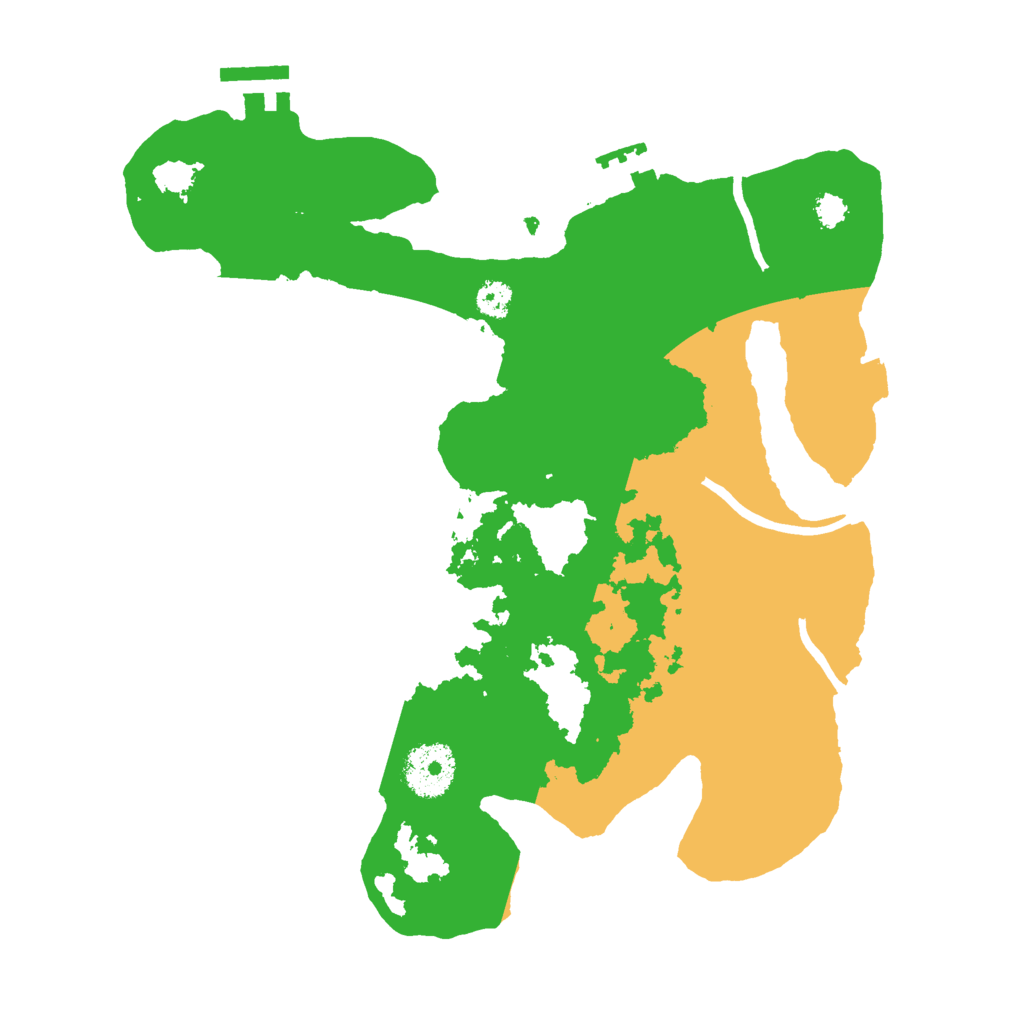 Biome Rust Map: Procedural Map, Size: 3000, Seed: 1927896744