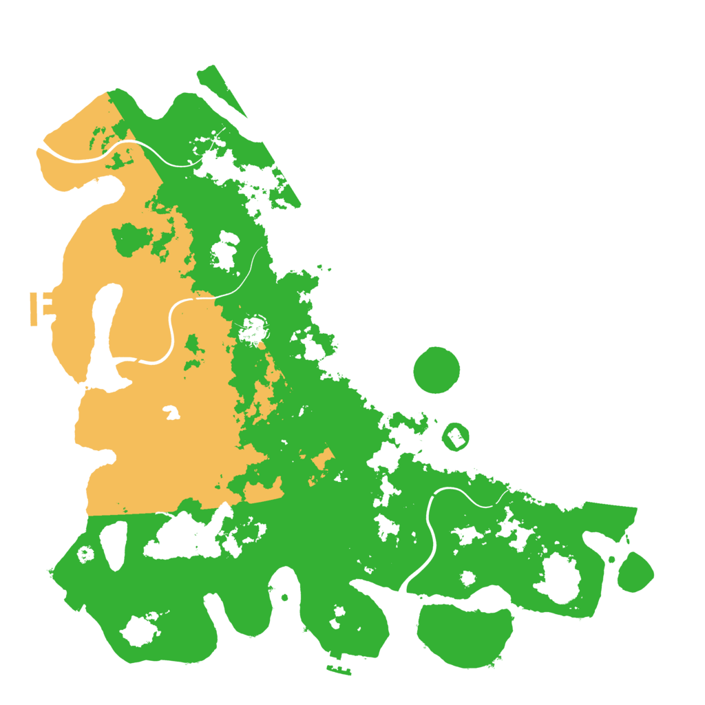 Biome Rust Map: Procedural Map, Size: 4250, Seed: 690591372