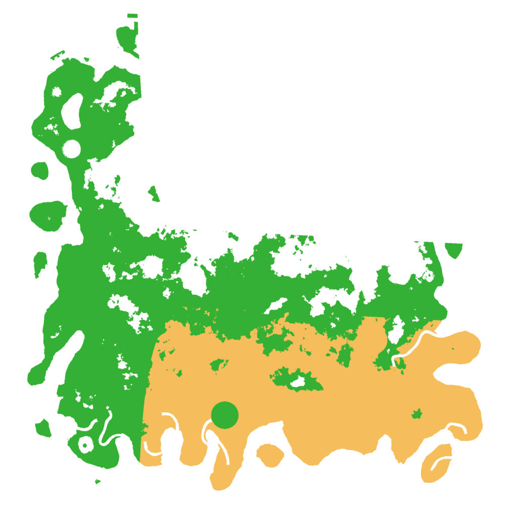 Biome Rust Map: Procedural Map, Size: 5000, Seed: 37465088