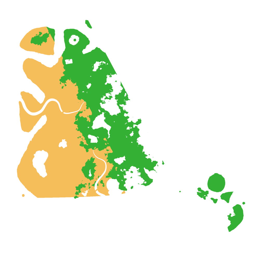 Biome Rust Map: Procedural Map, Size: 4000, Seed: 1538995096