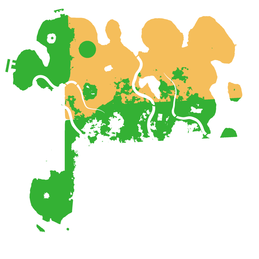 Biome Rust Map: Procedural Map, Size: 4000, Seed: 3781