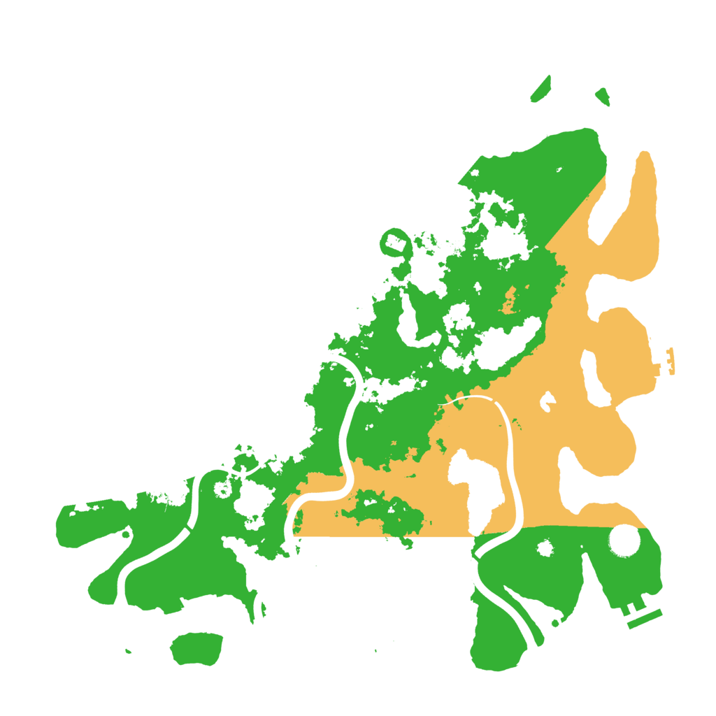 Biome Rust Map: Procedural Map, Size: 4000, Seed: 1411609458