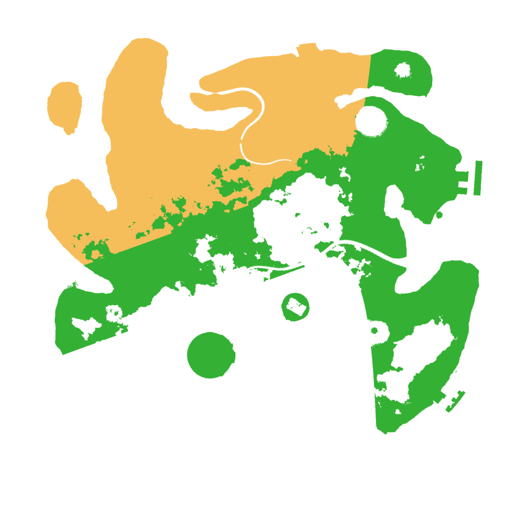 Biome Rust Map: Procedural Map, Size: 3000, Seed: 1929845563