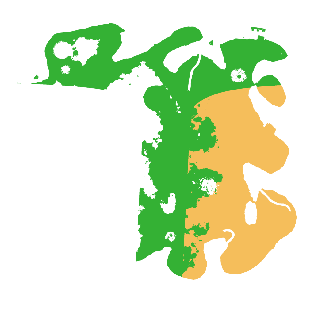 Biome Rust Map: Procedural Map, Size: 3250, Seed: 4942351