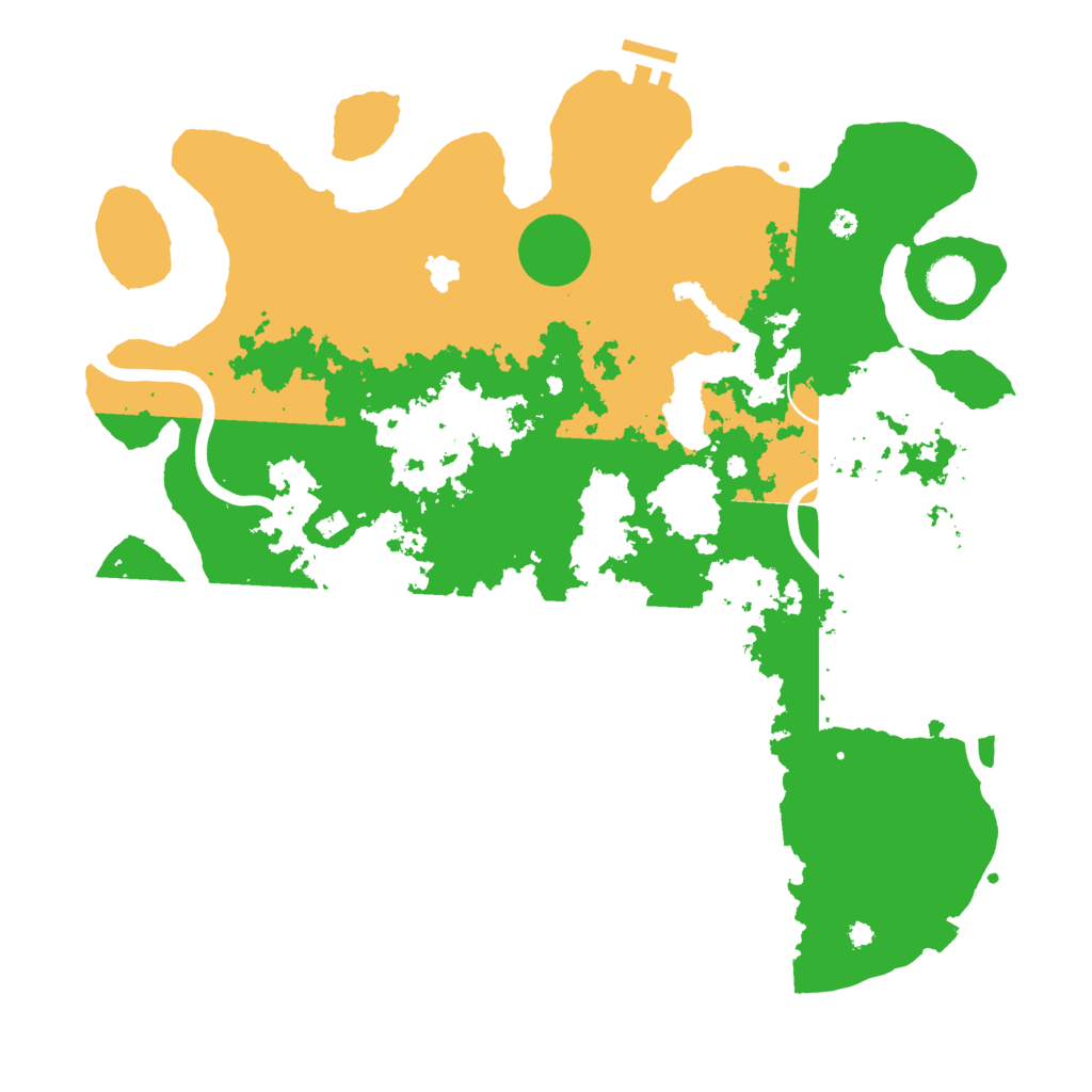 Biome Rust Map: Procedural Map, Size: 4000, Seed: 878859377
