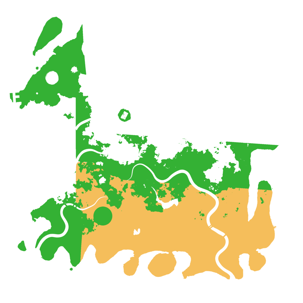 Biome Rust Map: Procedural Map, Size: 4250, Seed: 332777761