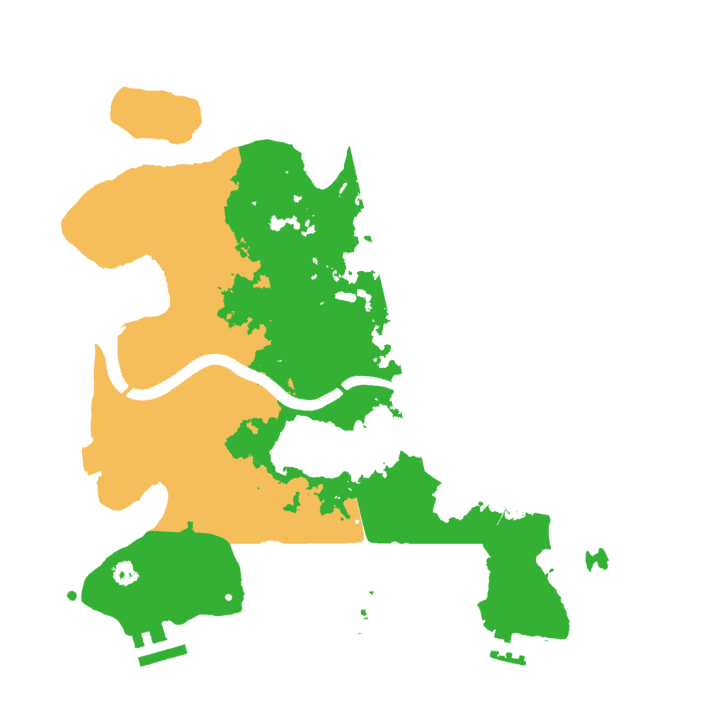 Biome Rust Map: Procedural Map, Size: 3000, Seed: 19099920