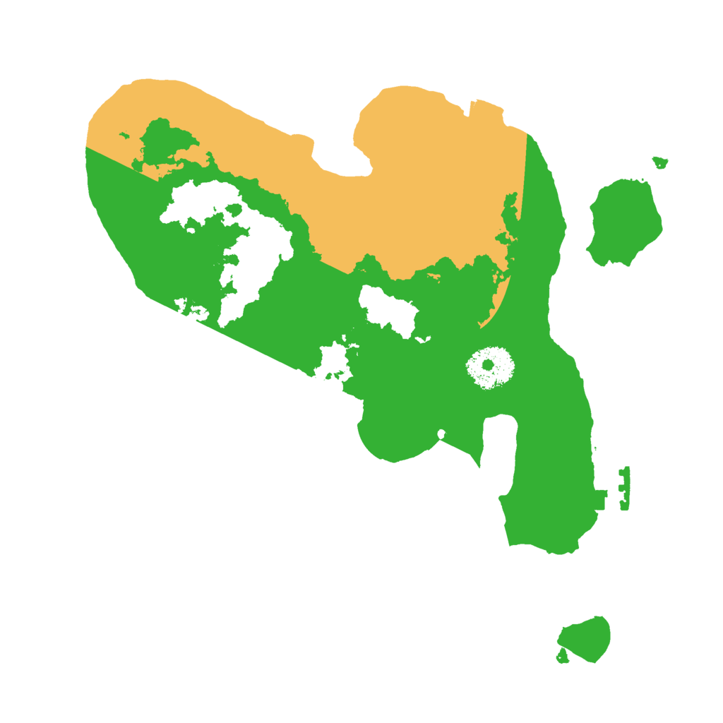Biome Rust Map: Procedural Map, Size: 2500, Seed: 1475021011