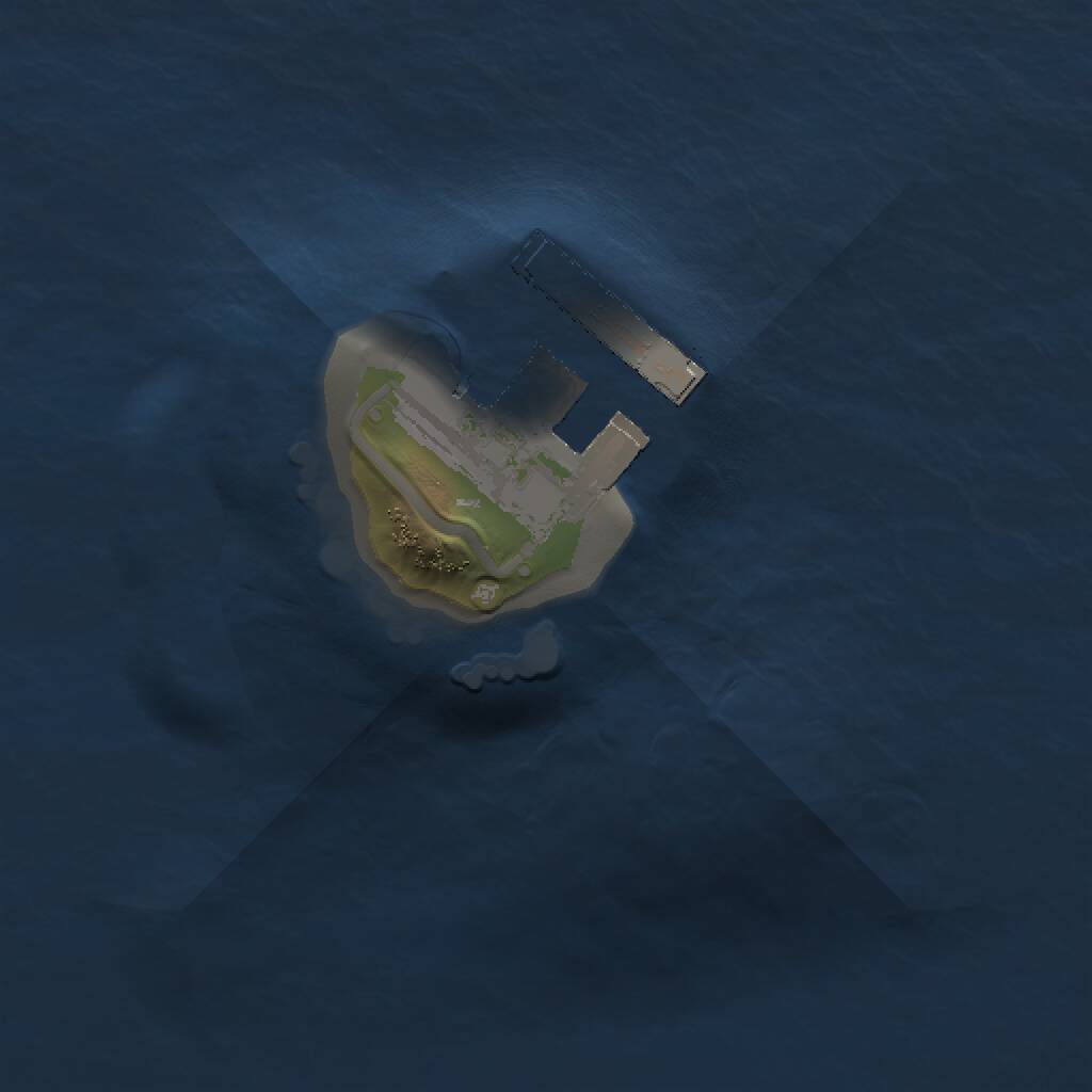 Rust Map: Procedural Map, Size: 1000, Seed: 651641, 2 Monuments