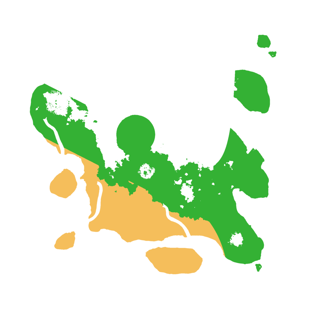 Biome Rust Map: Procedural Map, Size: 2200, Seed: 383335062