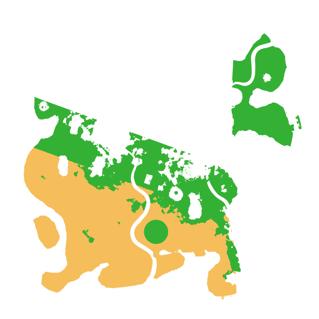 Biome Rust Map: Procedural Map, Size: 3500, Seed: 1435283777