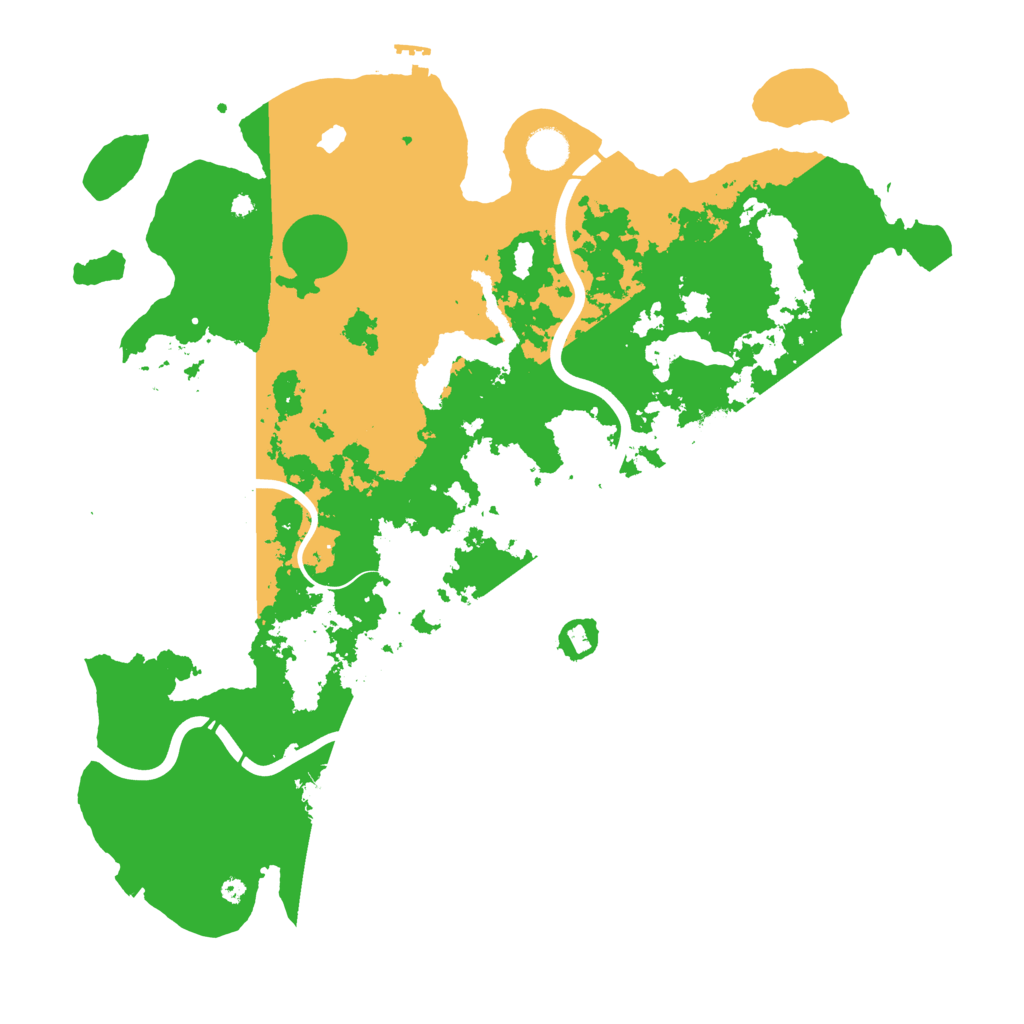 Biome Rust Map: Procedural Map, Size: 4250, Seed: 241223911