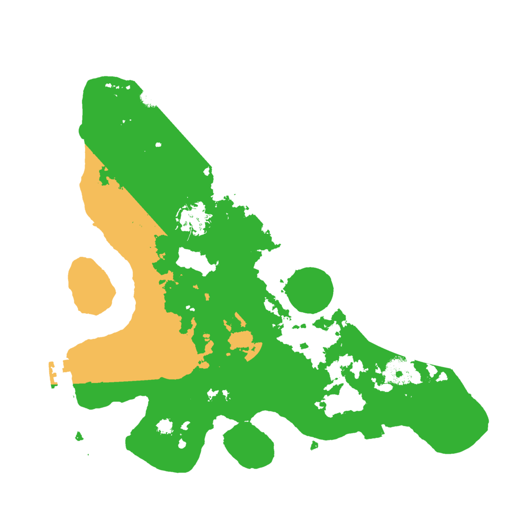 Biome Rust Map: Procedural Map, Size: 3000, Seed: 1638099397