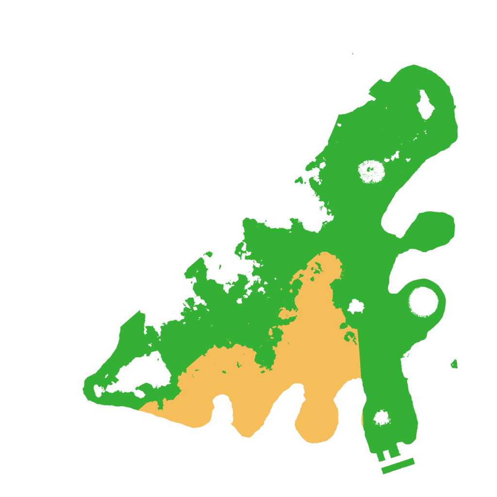 Biome Rust Map: Procedural Map, Size: 3000, Seed: 2960758