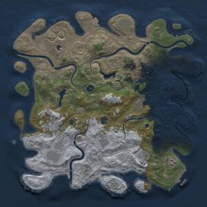 Thumbnail Rust Map: Procedural Map, Size: 4250, Seed: 5029641, 16 Monuments