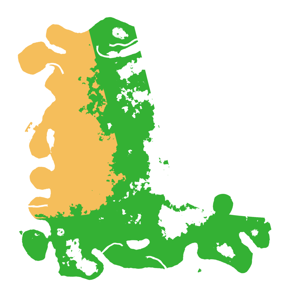 Biome Rust Map: Procedural Map, Size: 4000, Seed: 19391