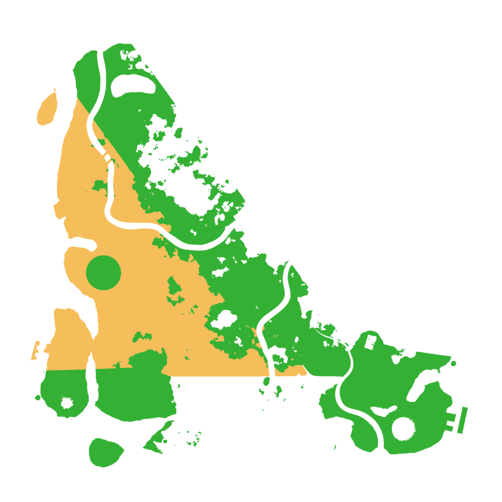 Biome Rust Map: Procedural Map, Size: 3800, Seed: 12290742