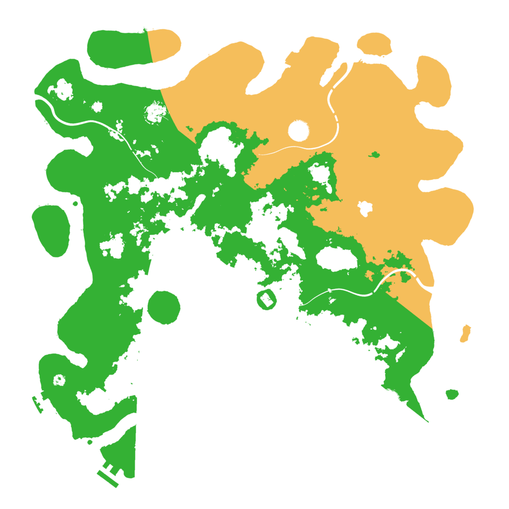 Biome Rust Map: Procedural Map, Size: 4250, Seed: 693161842