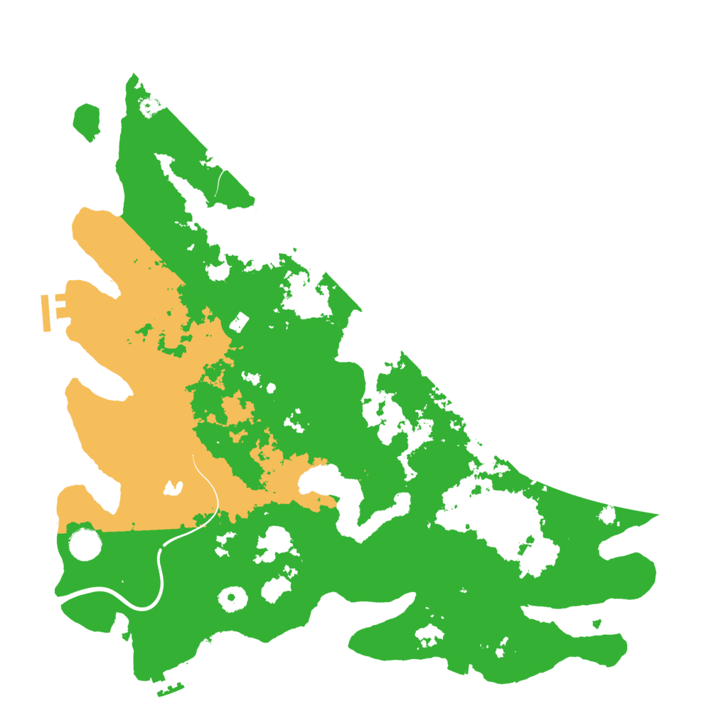 Biome Rust Map: Procedural Map, Size: 4000, Seed: 1842561620