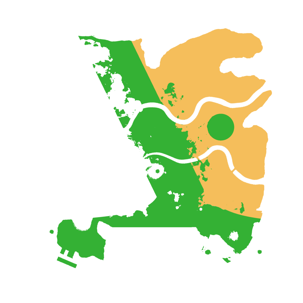 Biome Rust Map: Procedural Map, Size: 3000, Seed: 1950310230