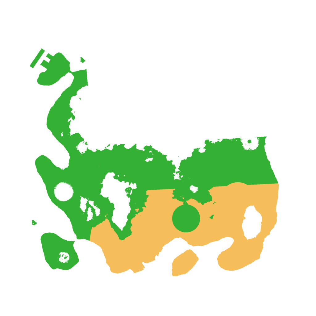 Biome Rust Map: Procedural Map, Size: 3000, Seed: 351294529