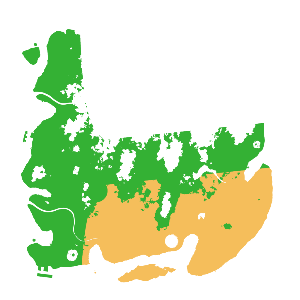 Biome Rust Map: Procedural Map, Size: 4000, Seed: 1809020757