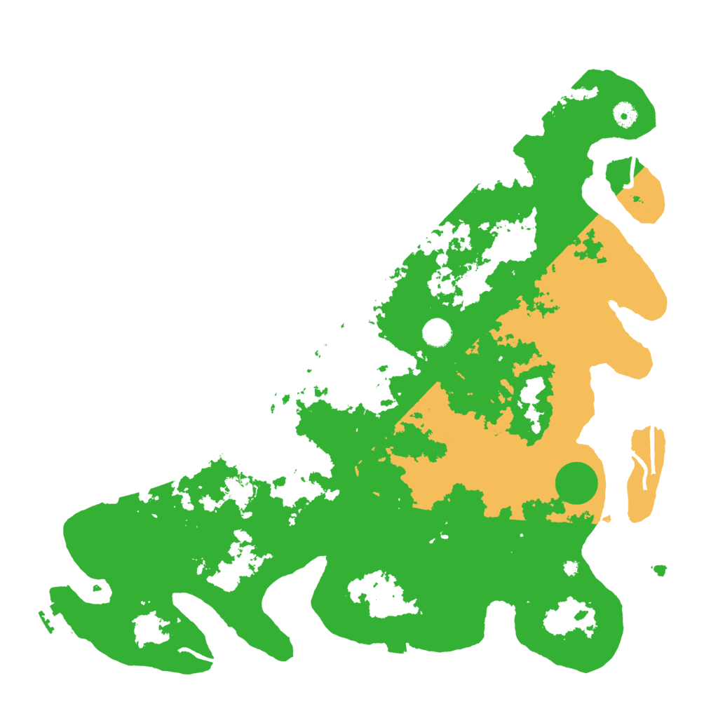 Biome Rust Map: Procedural Map, Size: 4450, Seed: 32554