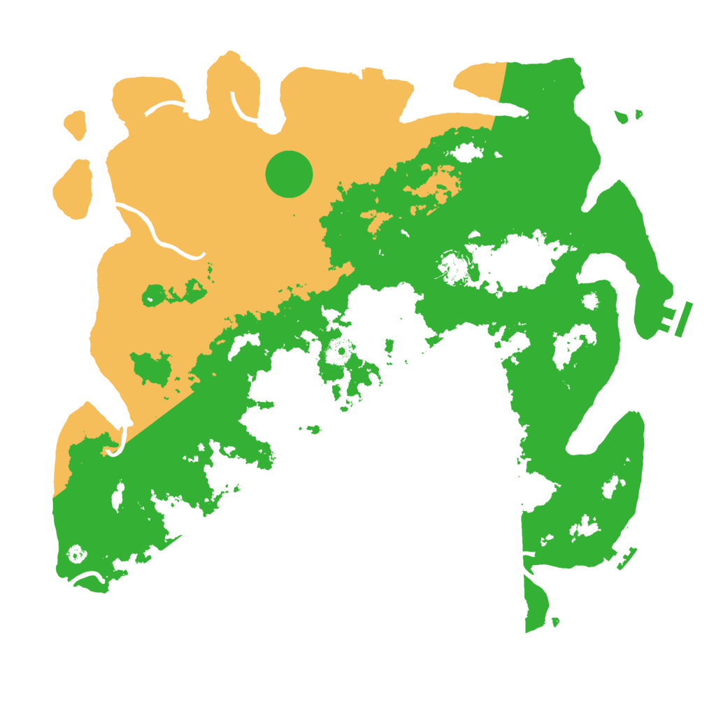 Biome Rust Map: Procedural Map, Size: 4000, Seed: 96564344