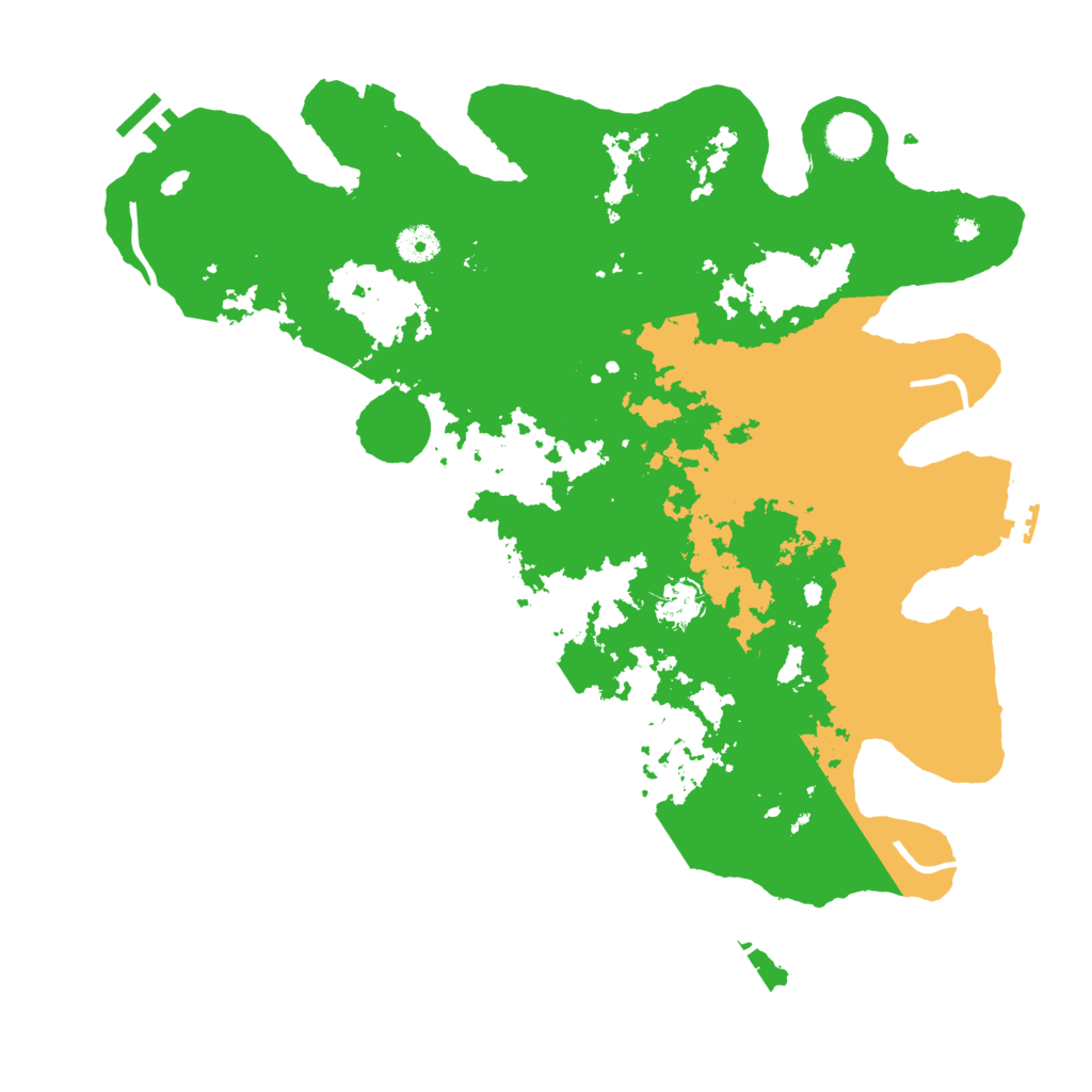 Biome Rust Map: Procedural Map, Size: 4096, Seed: 540000